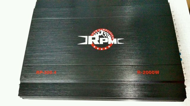 เพาเวอร์แอมป์รถยนต์ 4 CH ยี้ห้อ RPM รุ่น RP-300.4