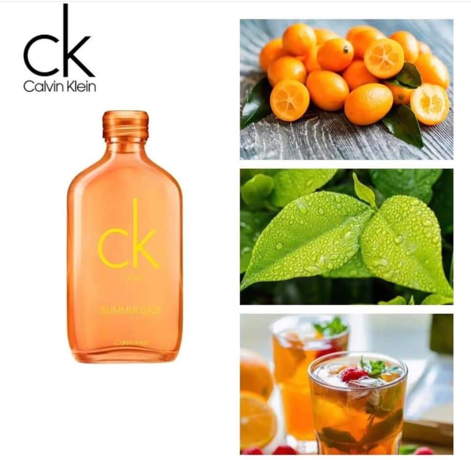 Set CK One Summer Daze EDT 100ml + CK One 15ml