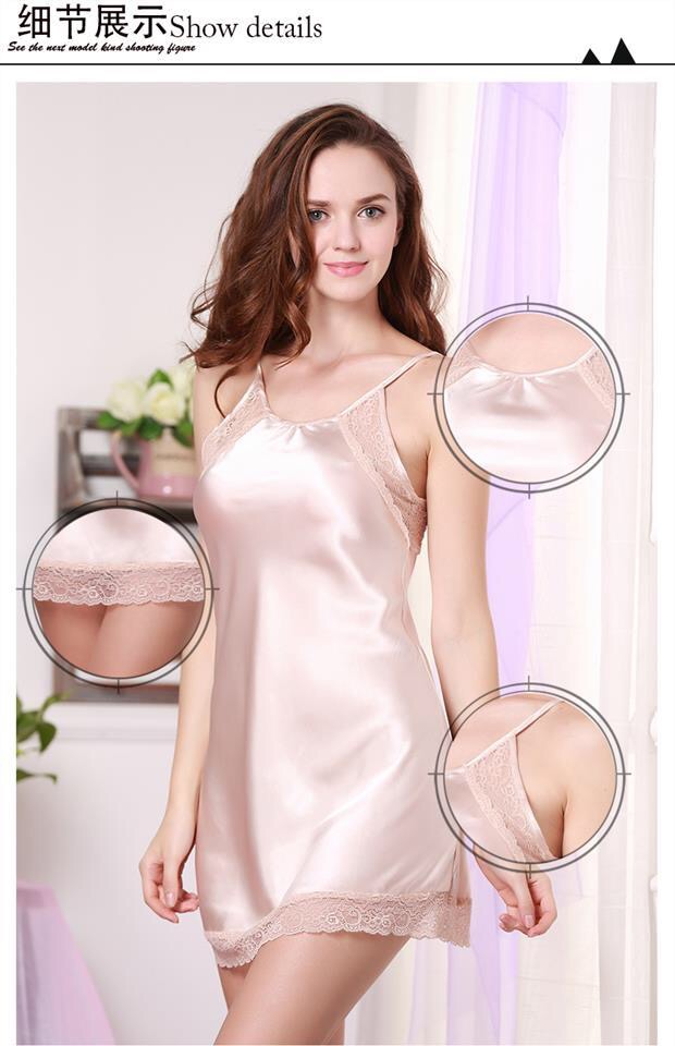 ชุดนอนผ้าไหม ชุดนอน ไหมแท้ เกรด AAA สีแชมเปญ ไสตล์คุณหนูหรูๆ ด้านหลังแต่งเชือก เซ็กซี่แบบมีระดับมากๆเลยคะ