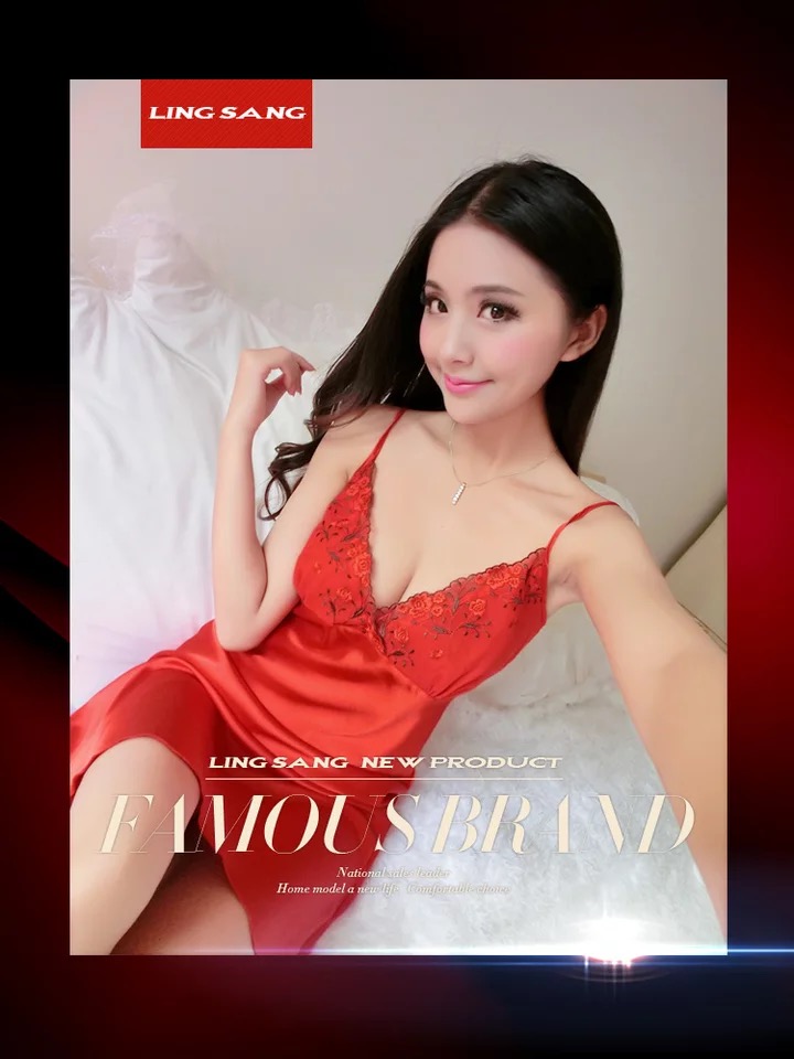 ชุดนอนผ้าไหม ชุดนอนผ้าไหม ชุดนอนคุณหนู สุดหรู สายเดี่ยว เนื้อผ้าไหม แต่งลูกไม้ซีทรูช่วงอก ด้านหลังแต่งลูกไม้เว้าหลัง ผูกสาย แบบหรู สวยเซ็กซี่ มากเลยคะ เนื้อผ้า นุ่มลื่น เงา สวยหรู งานเย็บเกรดพรีเมี่ยมคะ Size M