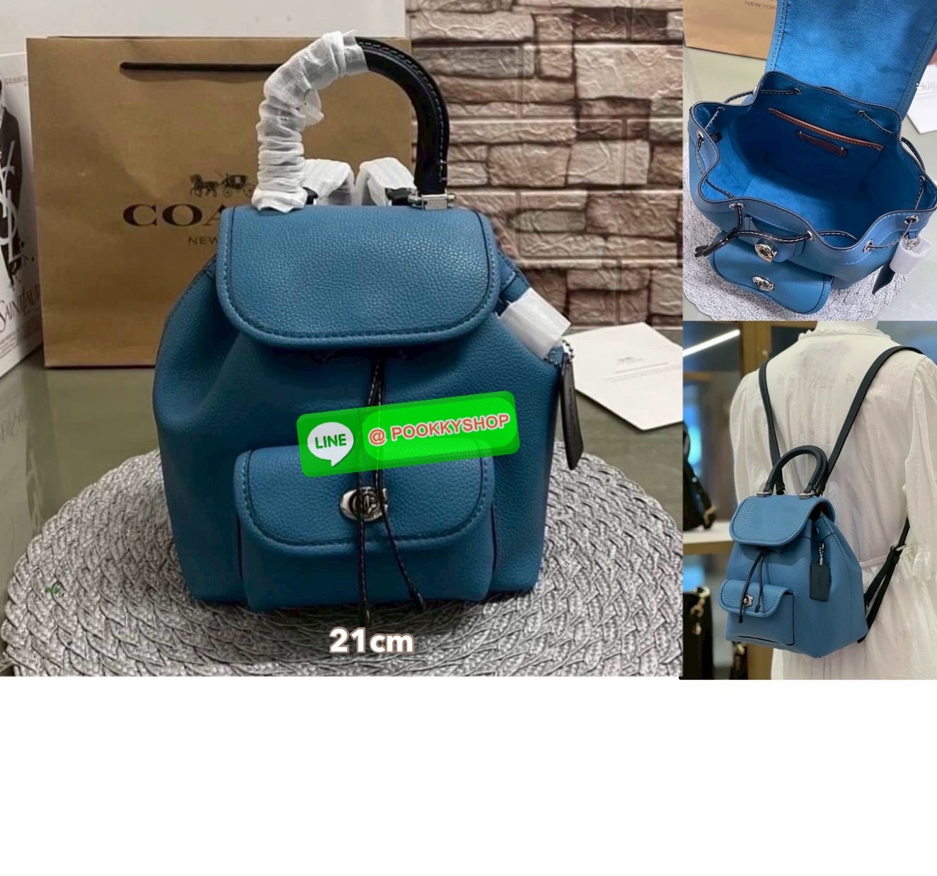 Coach CH588 Riya Backpack 21 Women Backpacks Shoulder Bag