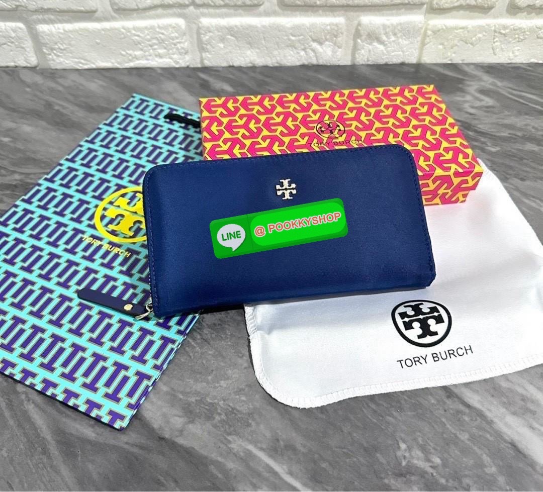 🎀 Tory Burch Robinson Long Wallet💞 • กระเป๋าสตางค์ทรงยาวรุ่น Robinson ดีไซน์คลาสสิก เอกลักษณ์ของ Tory Burch