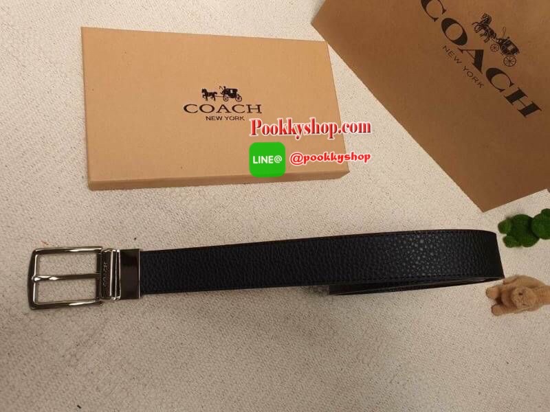 set เข็มขัด coach 2หัวเปลี่ยน สายหนังใส่แบบเจาะรูเข็มขัด สามารถเจาะเพิ่มได้ ด้านหลังสายปั๊มแบรนด์ รุ่นนี้มาพร้อมป้ายแท็กแบรนด์ หัวเข็มขัดใส่ได้ง่าย ถอดได้ไม่ยาก ซื้อเป็นของขวัญของฝาก ก้อหรูเริศไม่เบาค่า