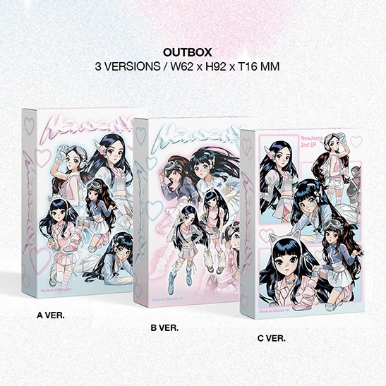 NewJeans 2nd EP Album - Get Up (Random Ver.) Weverse Albums