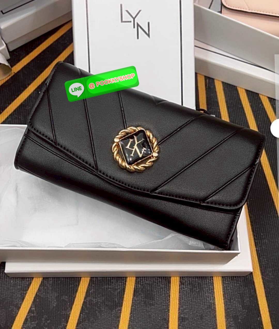 กระเป๋าสตางค์ลิน Lyn ใบยาว คอลใหม่