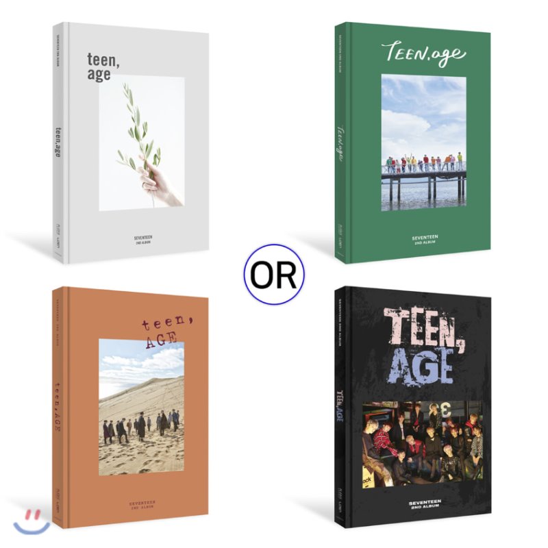 SEVENTEEN 2ND ALBUM - TEEN,AGE