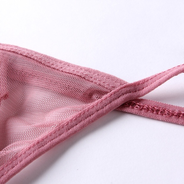 ดนอน ชุดชุดเซ็กซี่ ซีทรู สีเบจเข้ม (ชมพูออกม่วงกะปิอ่อนๆ) ชายชุดเล่นระดับ แต่งลูกไม้ช่วงอก สีเดียวกับตัวชุด เพิ่มความเซ็กซี่ พร้อมจีสตริงเข้าชุดคะ