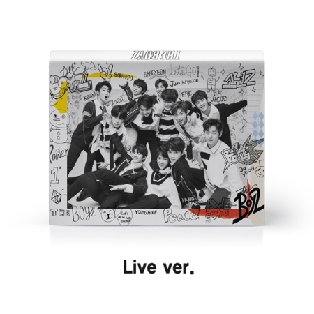 THE BOYZ 1ST MINI ALBUM - THE FIRST CD (VER.A LIVE)