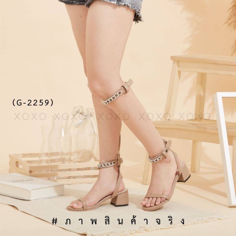 สินค้าพร้อมส่ง สวย เซ็กซี่ ชิคๆ รอบที่แล้วใครบอกอยากได้มีส้นเล็กน้อย กลัวตัน ใส่แล้วผอมเพรี้ยว มาแล้วคะ รีบด่วนจร้า รุ่นนี้สายถอดได้ด้วยนะคะ วันไหนอยากใส่แบบสั้นข้อเดี่ยว หรือวันไหนใส่ขาสั้นอยากใส่โซ่ 2 ชั้น ก็หยิบแมทส์ ได้เลิศๆ เลยค๊าซีส