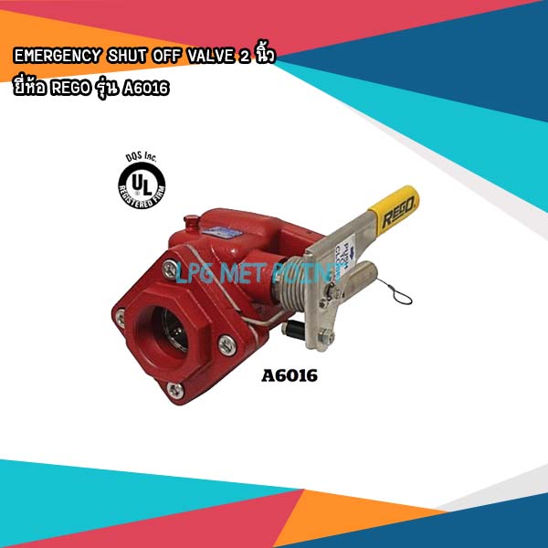 REGO Emergency Shut-Off Valve รุ่น A6016