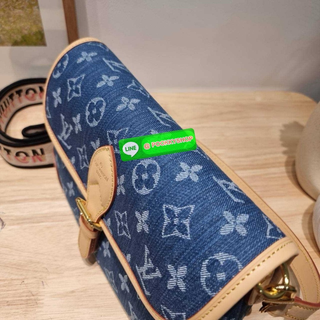 LV diane monogram denim bag 🔆 Details กระเป๋ามัลติฟังก์ชั่นสุดคุ้มจากเคาน์เตอร์ dutyfree ดีไซน์ใหม่ ออกมาได้น่ารักน่าใช้มากๆ สียีนส์สวยมีเสน่ห์