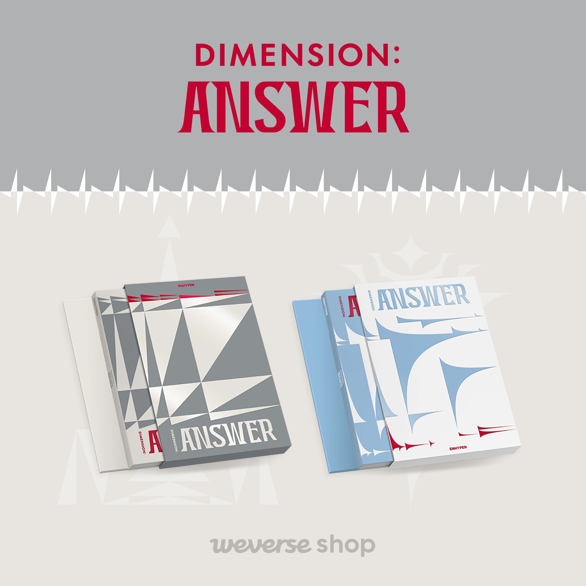 ENHYPEN - Album DIMENSION : ANSWER