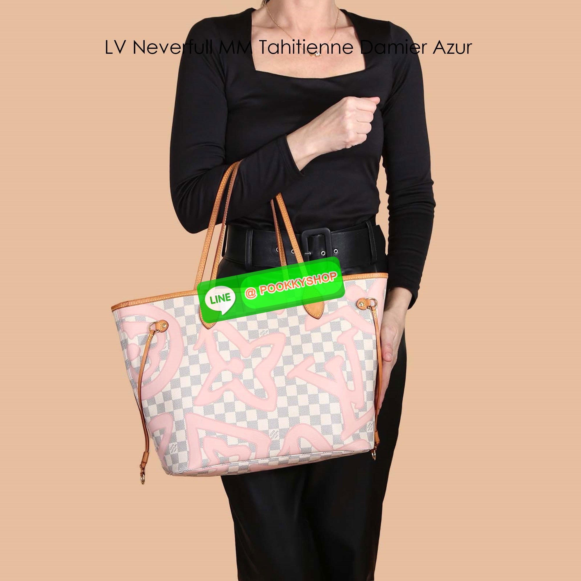 🕊️ พร้อมส่ง | LV Neverfull MM Tahitienne Damier Azur / Capri Monogram กระเป๋าทรงโท้ทใบใหญ่ ดีไซน์ใหม่ สีสันลวดลายโดดเด่นไม่ซ้ำใคร แต่งแต้มลงบนกระเป๋าสร้างดีเทลให้ดูมีมูลค่าเพิ่มขึ้น อัพลุคได้เลย มาพร้อมใบลูก เป็นอีกรุ่นที่มีคนใช้เยอะมากๆ ภายในโล่ง