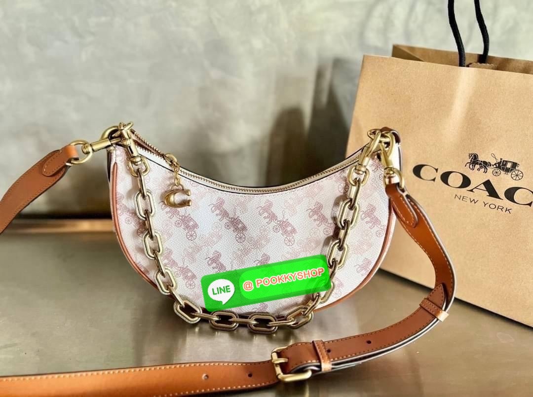 COACH MIRA SHOULDER BAG((CM582//583)) 💌เอาอะไรมาไม่คุ้ม ใบเดียวเอาอยู่ตลอดวันไม่ว่าจะตอนกลางวันหรือใช้ไปปาตีร์กลางคืน! หนังแท้อย่างดี นิ่มสวยคลาสสิคมากๆ