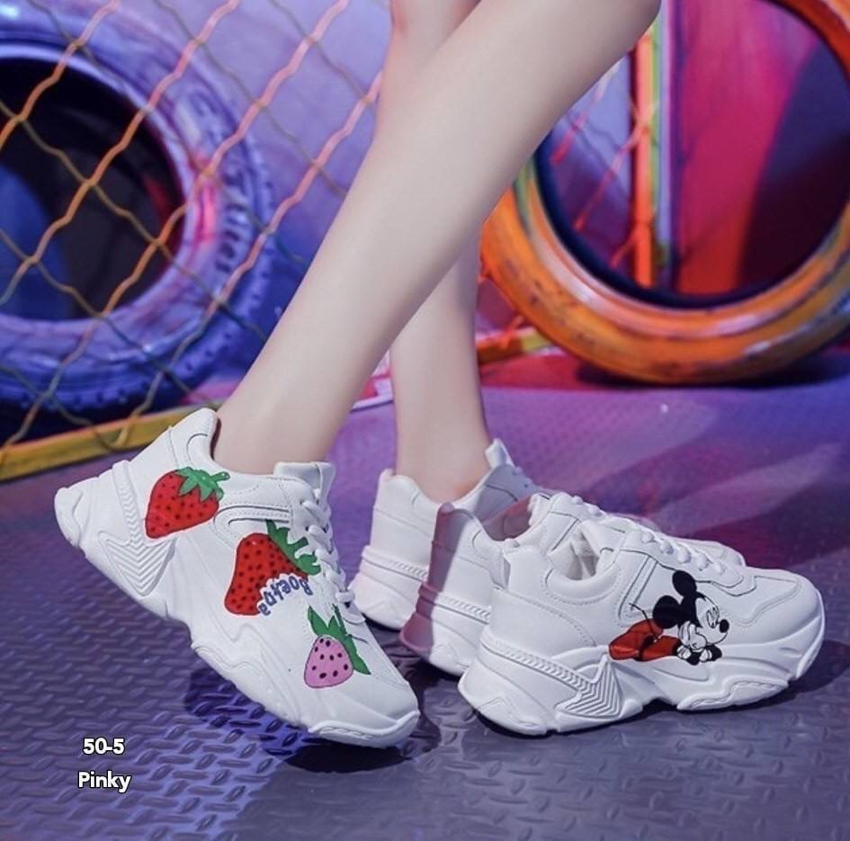 พร้อมส่งผ้าใบกุชชี่ งานนำเข้า pu นิ่มมาก เพ้นท์งานแบรนด์ดังสไตล์ กุชชี่ งานละเอียด เด่นตามแบรนด์ ใส่แล้วคุณหนูมากก สาวๆ สาวกกุชชี่ต้องครบลาย