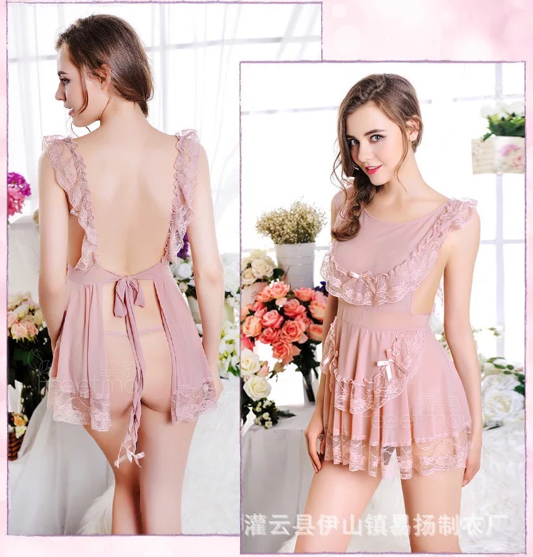 ชุดนอนซีทรู ชุดเมทสาว ซีทรูสีนูทเนื้อ เนื้อผ้าทิ้งตัว สวยหรูมากคะ