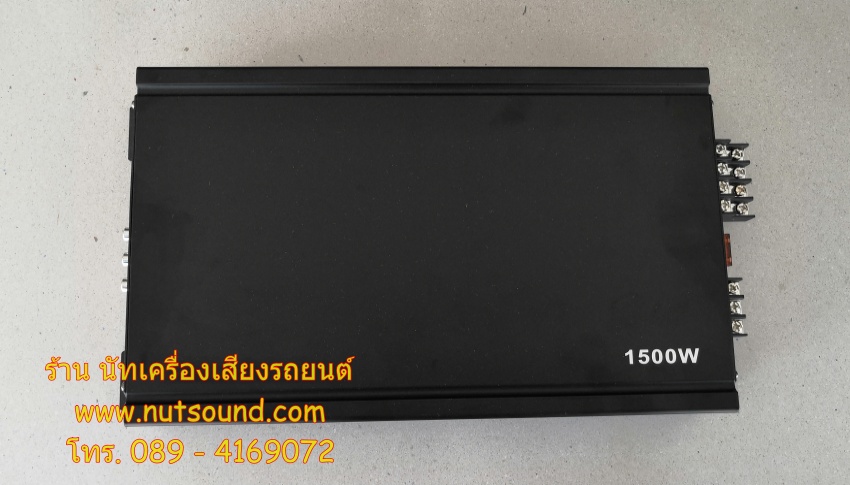 เพาเวอร์แอมป์รถยนต์ 4 CH 1500 W NOLOGO