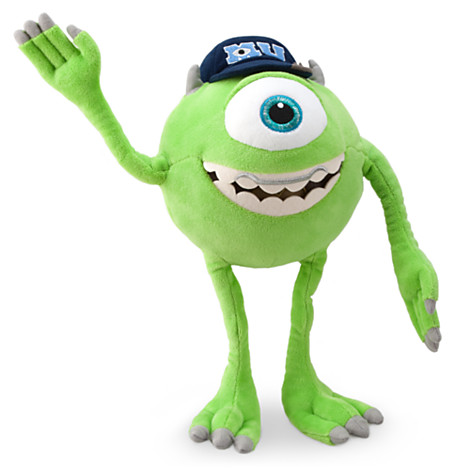 z Mike Wazowski Plush - Monsters University - Small - 12''