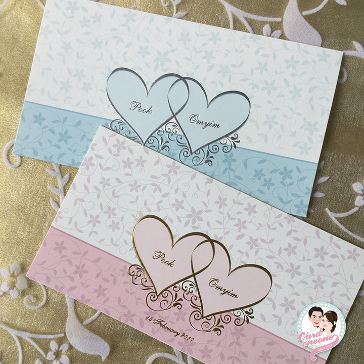 การ์ดวินเทจลายดอกไม้