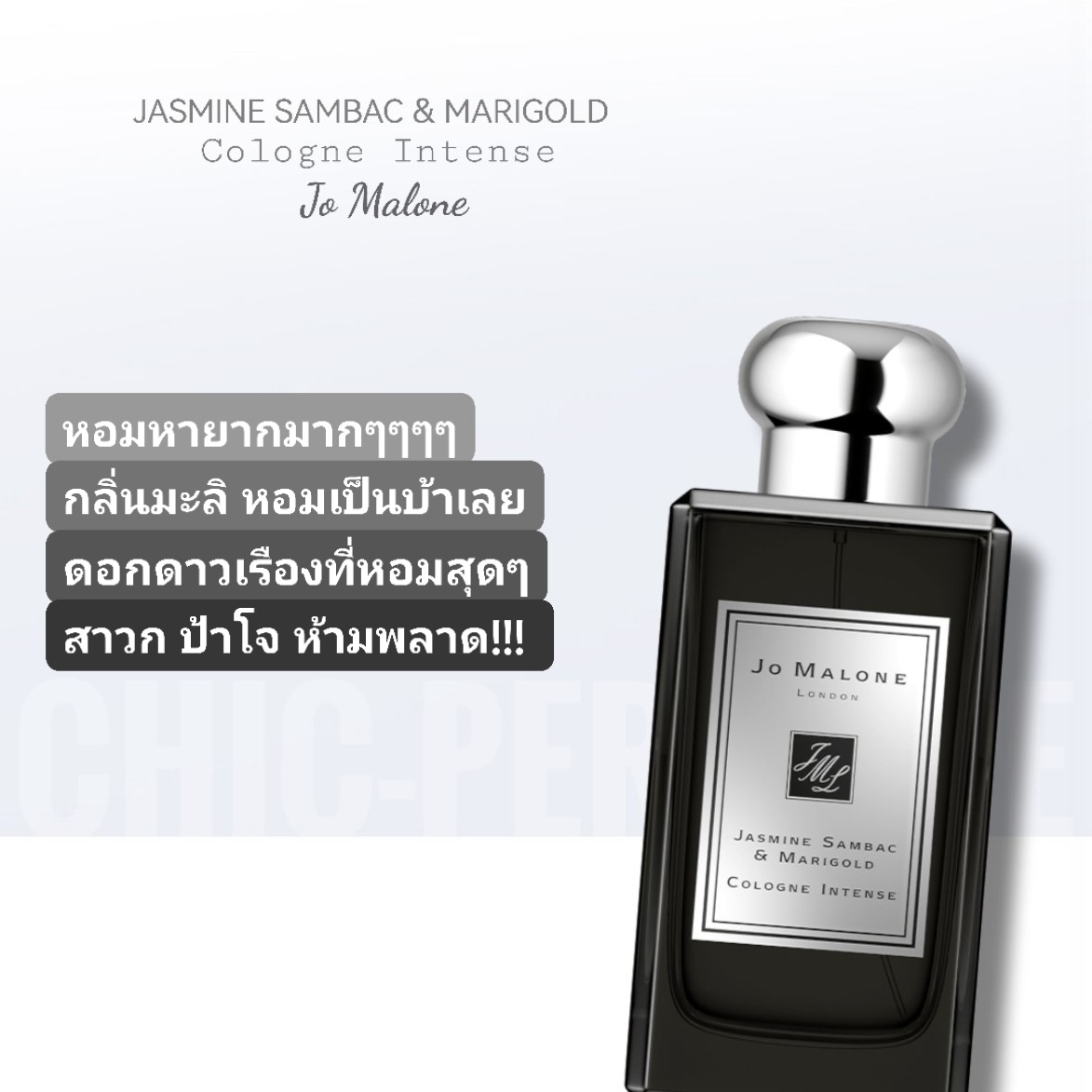น้ำหอม Jo Malone Jasmine Sambac & Marigold Cologne Intense 100ml