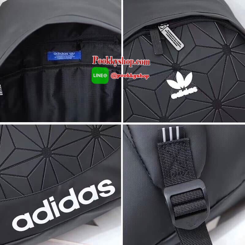 New arrival ! Adidas original 3D backpack พร้อมส่งค่ะ!! กระเป๋าสะพายหลัง รุ่นนี้ใช้ได้ทั้งชายหญิง วัสดุเนื้อ matte สุดฮิต น้ำหนักเบาค่ะ ด้านหน้ามีโลโก้แบรนด์ เปิดปิดกระเป๋าแบบซิปคู่ ภายในโล่ง กว้าง ใส่ของจุมากๆค่ะ มีช่องซิปและช่องเล็กให้ใส่ของจุกจิกค่ะ สา