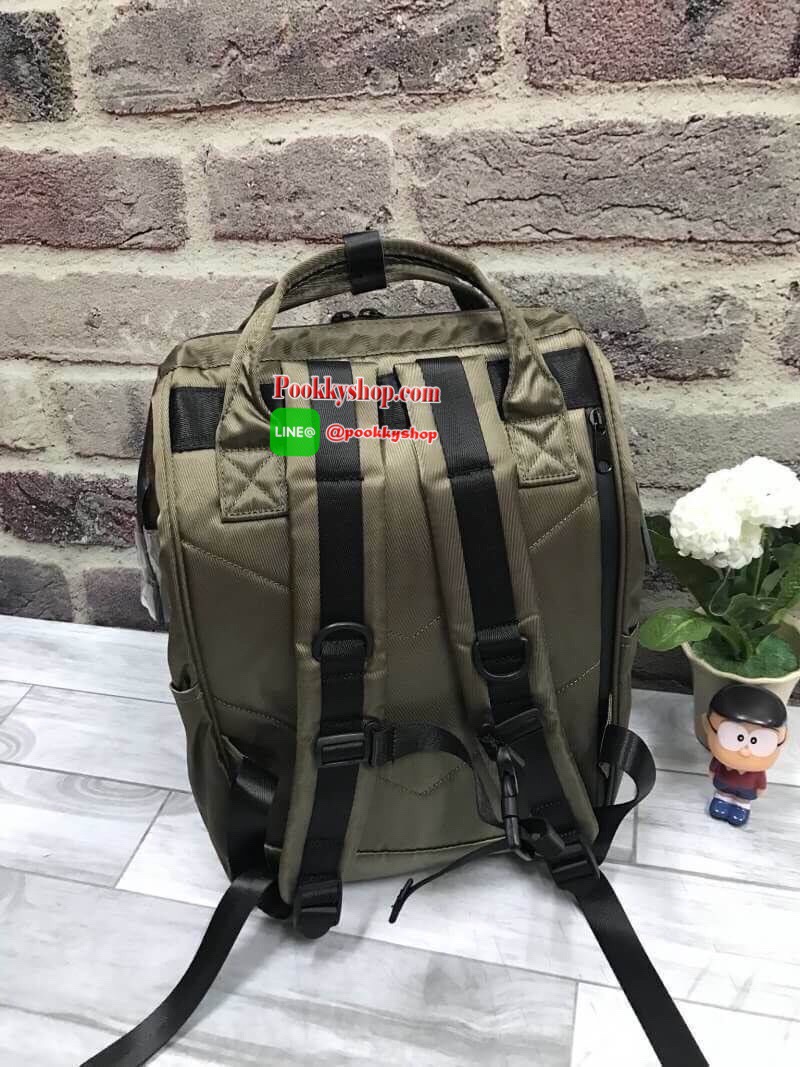 ❤️ 6500 เยน ❤️ งาน3ป้าย/มีไอจีและเฟส ❤️ ภายในมีวดป(code) ANELLO REPELLENCY WATERPROOF SERIES รุ่นชนช้อป!!! กระเป๋าเป้สะพาย ขนาด Classic วัสดุNylon หนา ตัวซิปทุกจุดปิดด้วยpvc กันน้ำซึมผ่าน ภายในมีช่องใส่แล้ปท้อป ด้านหลังบุหนา มีตัวล้อค