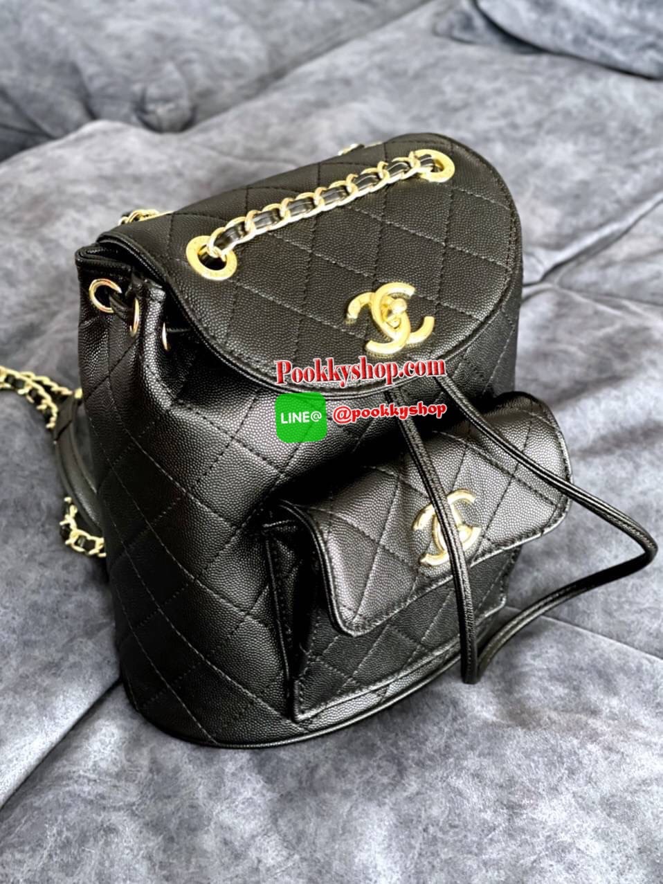 Chanel Backpack Caviar Small SIZE AND FIT