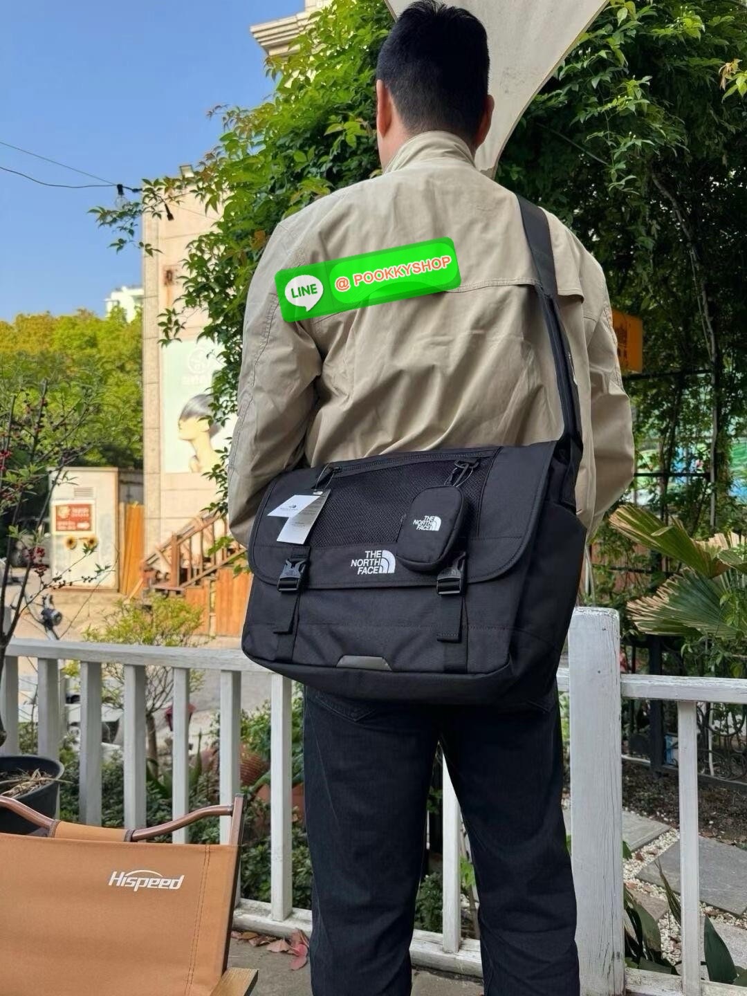 he North Face SUPER MESSENGER BAG L NN2PQ00J BLACK UNISEX 🔖กระเป๋าสะพายข้างมัลติฟังก์ชั่น! ทันสมัยและใช้งานได้หลากหลาย Item ที่ต้องมีเมื่อออกไปข้างนอก! ใช้งานได้จริงและมีสไตล์อเมริกันเทห์สุดๆ สามารถใช้ได้ทั้งผู้หญิงผู้ชาย สะพายไปทำงานไปเรียน เที่ย