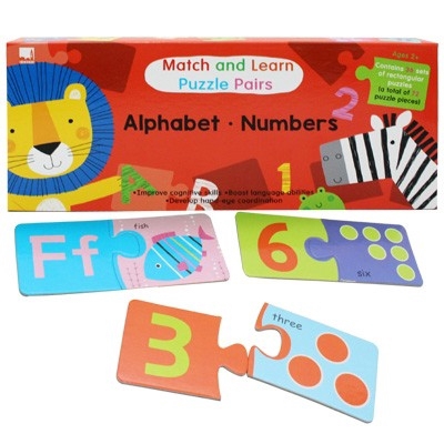 Dickens Match & Learn Puzzle Pairs จิ๊กซอว์เสริมพัฒนาการ (2 ปีขึ้นไป)