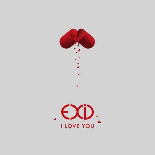 EXID 1st Single Album - I Love You