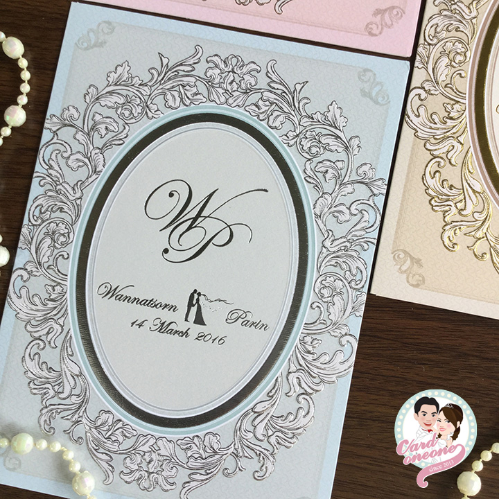 การ์ดแต่งงานวินเทจ