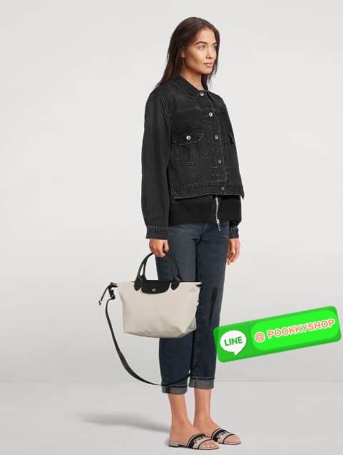 LONGCHAMP LE PLIAGE ENERGY MEDIUM HANDBAG 🔖กระเป๋าสะพายไหล่/ถือ คอลเลคชั่นใหม่สไตล์เรียบหรู ขนาดกลางจุของได้เยอะ