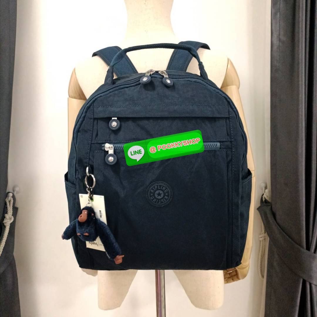 KIPLING Micah BACKPACK กระเป๋าเป้สะพายหลังขนาดใหญ่ จุของได้เยอะมาก Collection ใหม่ล่าสุดจาก KIPLING วัสดุ Nylon+polyester สามารถเป็นได้ทั้งกระเป๋าไปเรียน หรือ ท่องเที่ยวได้