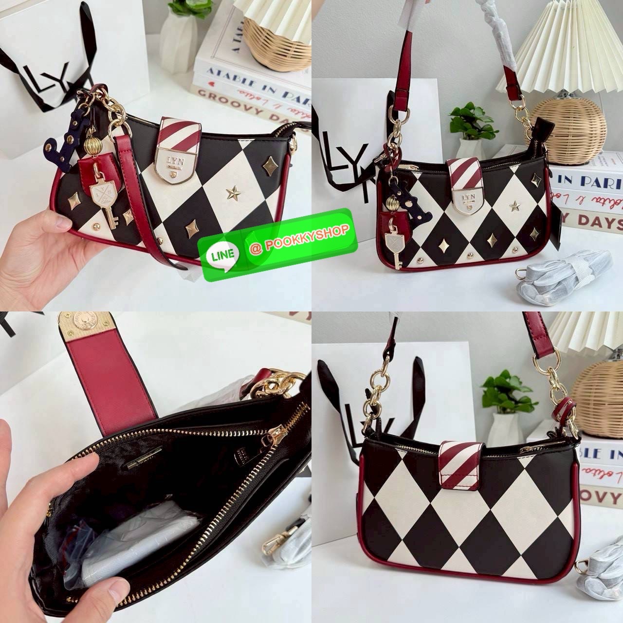 กระเป๋าลิน Lyn คล้องไหล่ได้ สะพายข้างได้