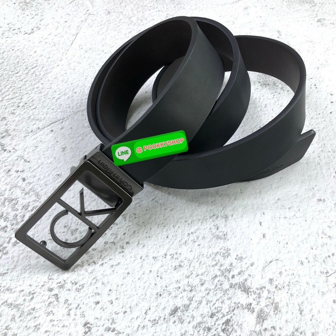 Calvin Klein Belt Calvin Klein Real leather เข็มขัดผู้ชาย Calvin Klein Real leather หนังแท้ หัวเข็มขัดตัวอักษรแบรนด์ CK ดูเก๋มีสไตล์ New item! ชุดของขวัญสำหรับคุณผู้ชาย เข็มขัด ที่ใครหลายคนรอคอย ดีไซน์เรียบหรู ตามแบบฉบับของCKเลยคะ จะ ซื้อเป็นของขวัญ ของฝา