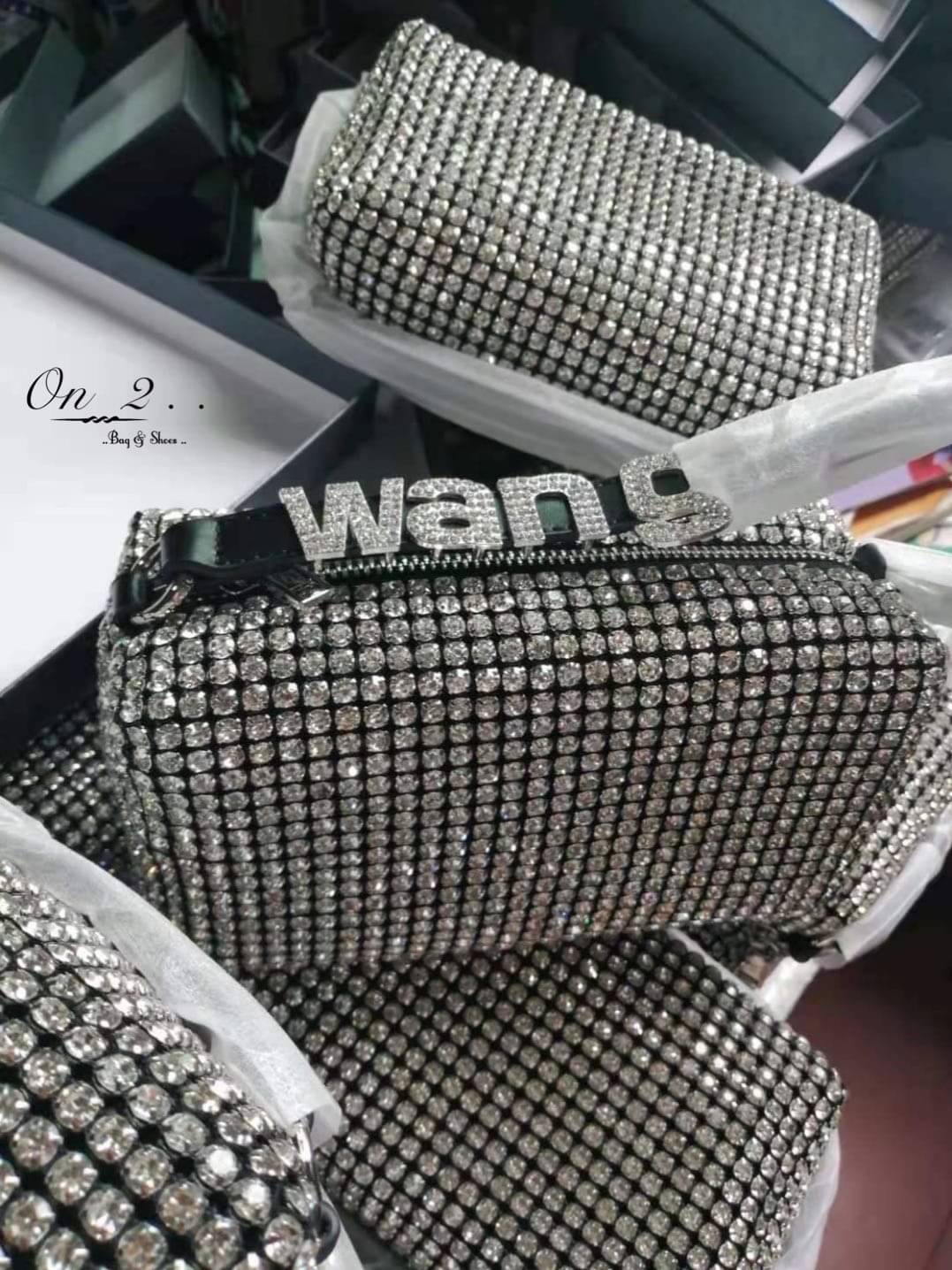 🔥💯 New Arrival 💯🔥 Crystal “WANG” with Crossbody Bag