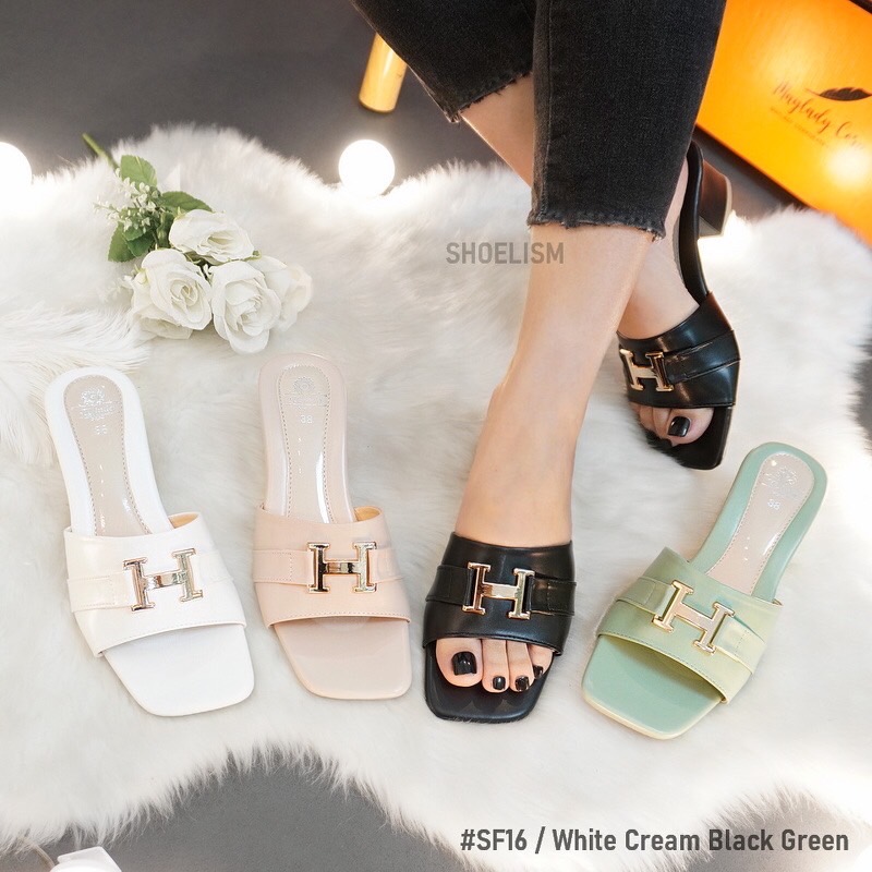 พร้อมส่งจ้า รองเท้าส้นสูง โทนสีละมุน ใส่แล้วขับผิวทุกสี สุดปัง ใครไม่มีถือว่าพลาด เตือนแล้วน้า