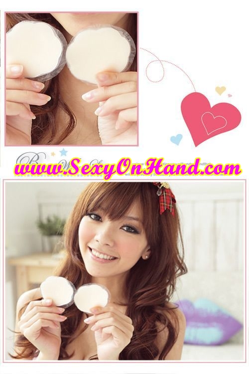 อุปกรณ์เพื่อความ เซ็กซี่ ซิลิโคนปิดหัวนม Nipple pad silicone ซิลิโคน ปิดจุก ทรงกลม ใช้ได้บ่อยตามต้องการ