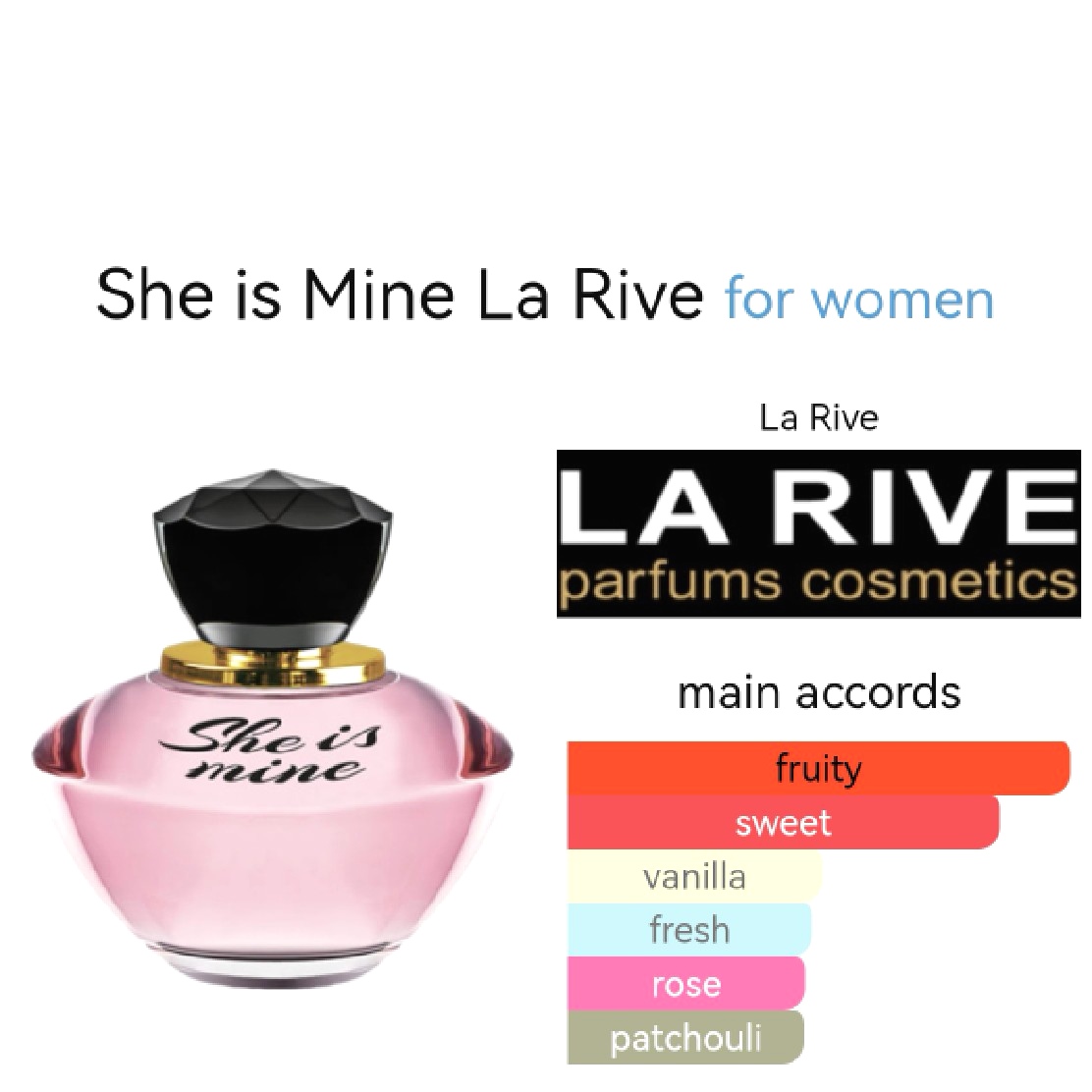 น้ำหอม La Rive She is Mine EDP 90ml