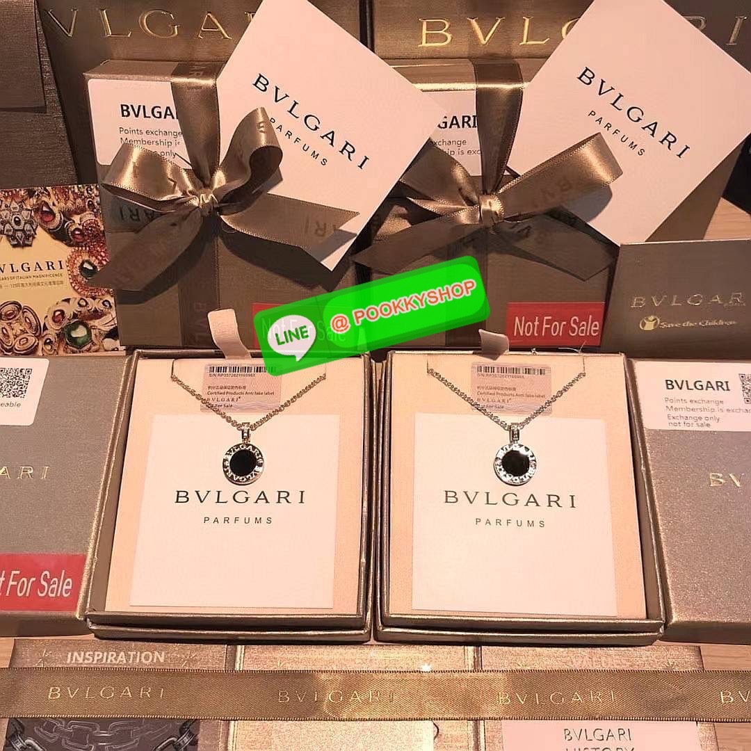 พร้อมส่งไอเท็มหายาก(!!) ห้ามพลาด(!!) Rare items(!) “BVLGARI” NECKLACE VIP GIFT WITH PURCHASE ORIGINAL PACKAGE (GWP) ของกำนัลสุดเลอค่าจากการแลกคะแนนสะสมสำหรับลูกค้า VIP BVLGARI PARFUMS Membership ไอเท็มหายากชวนสะสมดีไซน์โรมันสุดคลาสสิคสวยเลอค่าด้านหนึ่งสีด