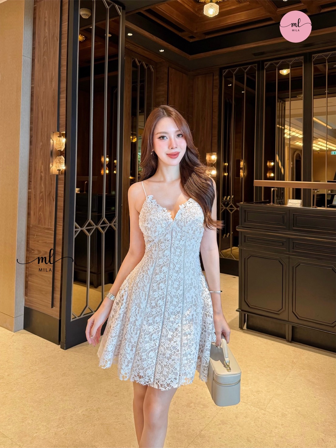 เดรสแฟชั่น เดรสลูกไม้ตัวนี้คือความเจ้าหญิงสุดดด! ใส่แล้วสวยละมุนขั้นสุด