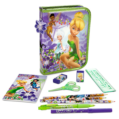 z Disney Fairies Zip-Up Stationery Kit