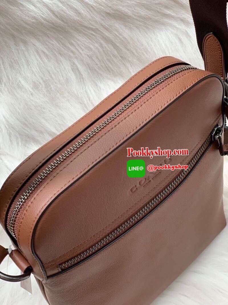 🌼พร้อมส่ง🌼 กระเป๋าผู้ชาย Coach F68014 Houston flight bag
