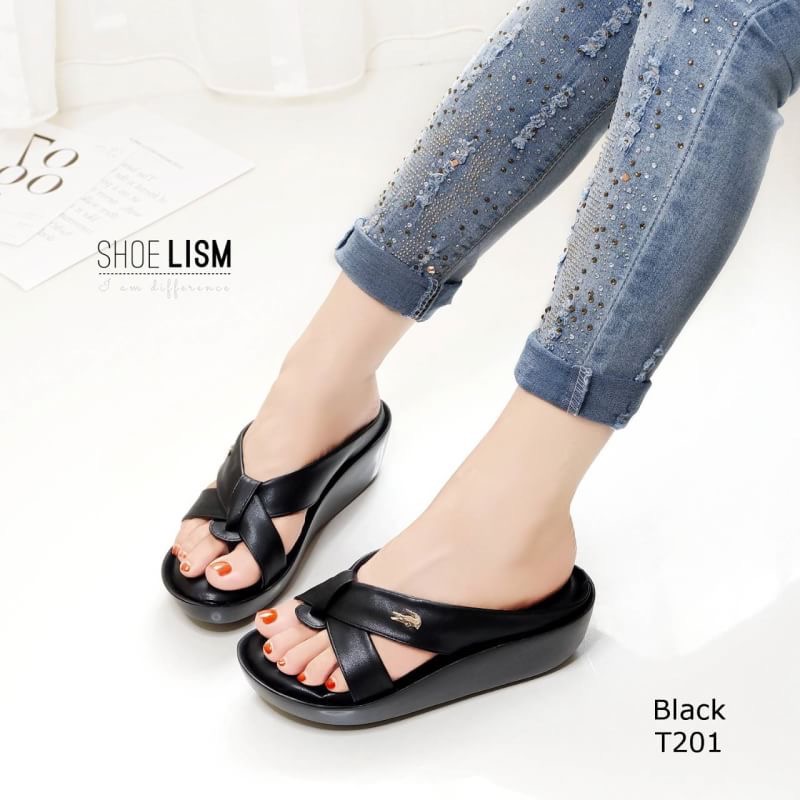 งานขายดี มาเพิ่มครบสี พร้อมส่งคร้า!! พื้นนิ่มมากๆๆกับ รองเท้าส้นเตารีด เพื่อสุขภาพ น้ำหนักเบา สวมใส่ง่าย แมทส์ชุดเก๋ เรียบ ดูแพงเลยจร้า!!