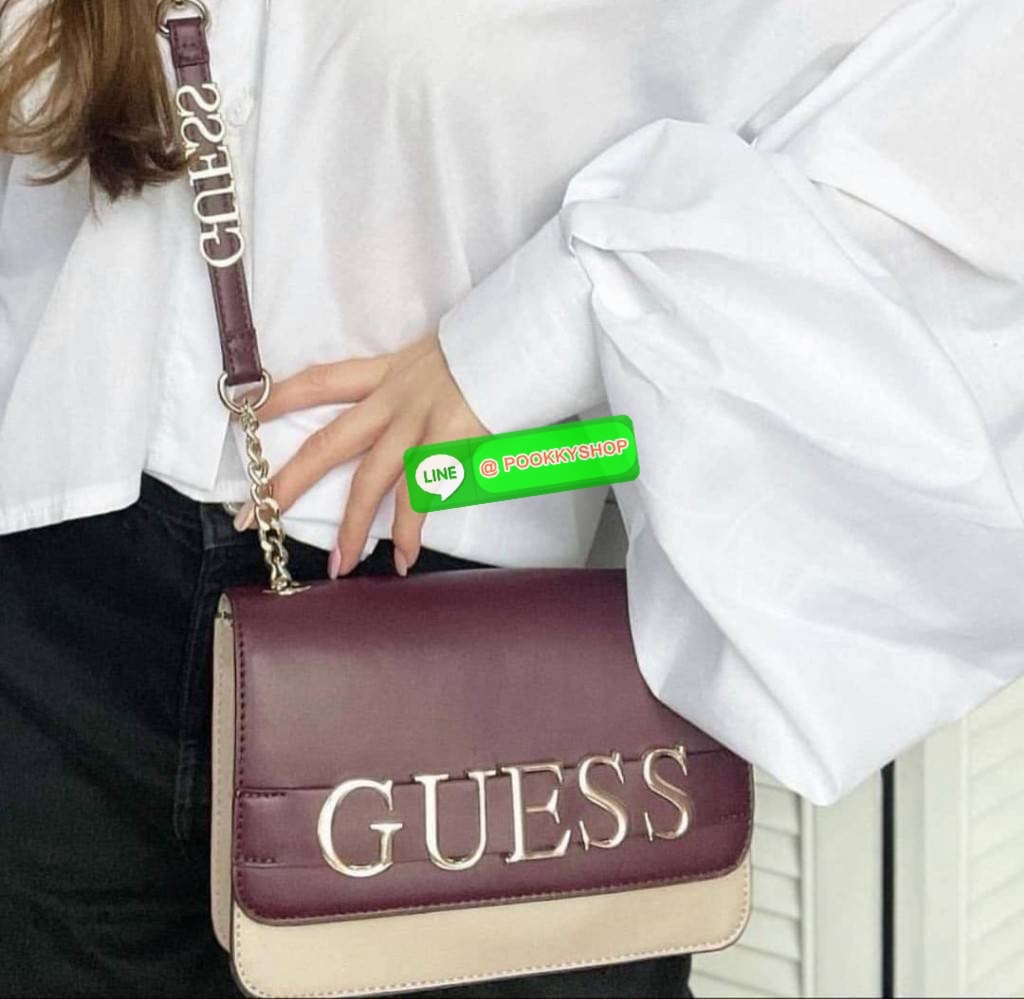 Guess แท้ Outlet รุ่นนี้ ทั้งสวย ทั้งน่ารัก มีความหรู ดูดีมากกกก ต้องเก็บนะคะ