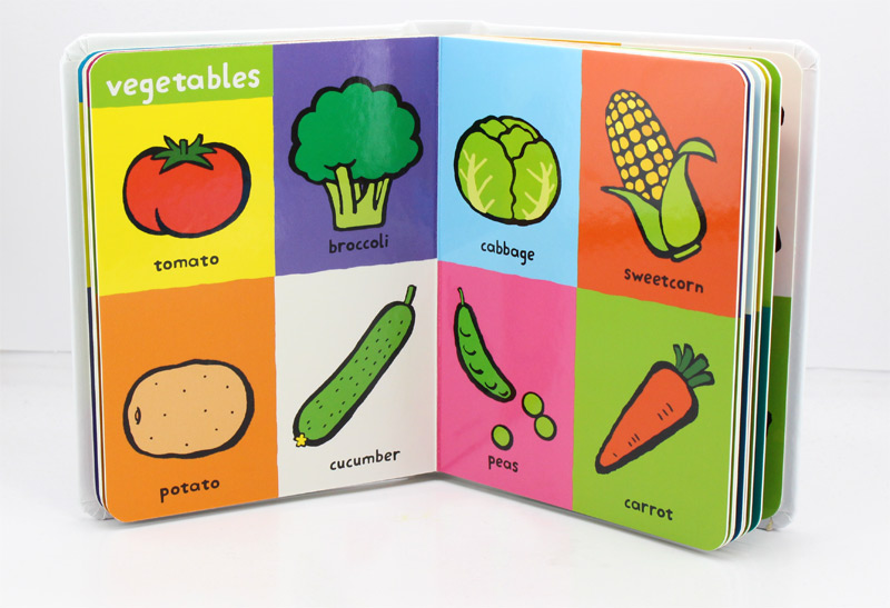 หนังสือบอร์ดบุ๊ค My First หนังสือภาพคำศัพท์ภาษาอังกฤษน่ารู้สำหรับเด็ก