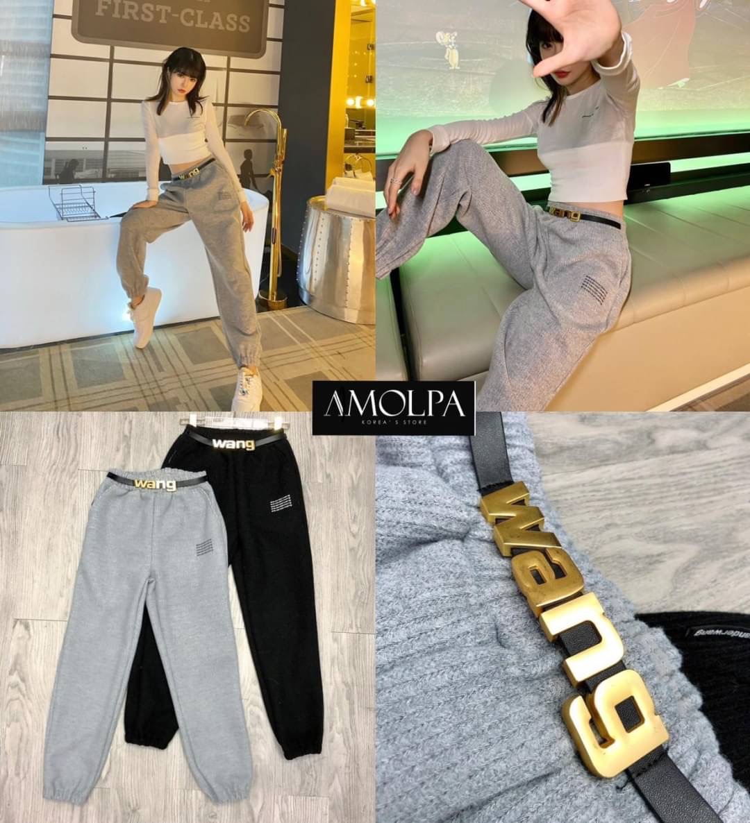 Detail : กางเกง Alexander งานใส่สบาย ชิวๆ แต่งเข็มขัดหัวทองด้านหน้า สวยยเริ่ดดดด งานแน่น ไม่เหมือนใคร ผ้าเก็บทรงสวย งานสวย ใส่แล้วพอดีตัว เข้ารูป ใส่สวยยยมากๆ สามารถใส่ได้ทุกโอกาส งานดีค่ะ แมทซ์กับอะไรก็สวย หรู ดูแพง ห้ามพลาดเลยน้า ป้าย Tag Alexander