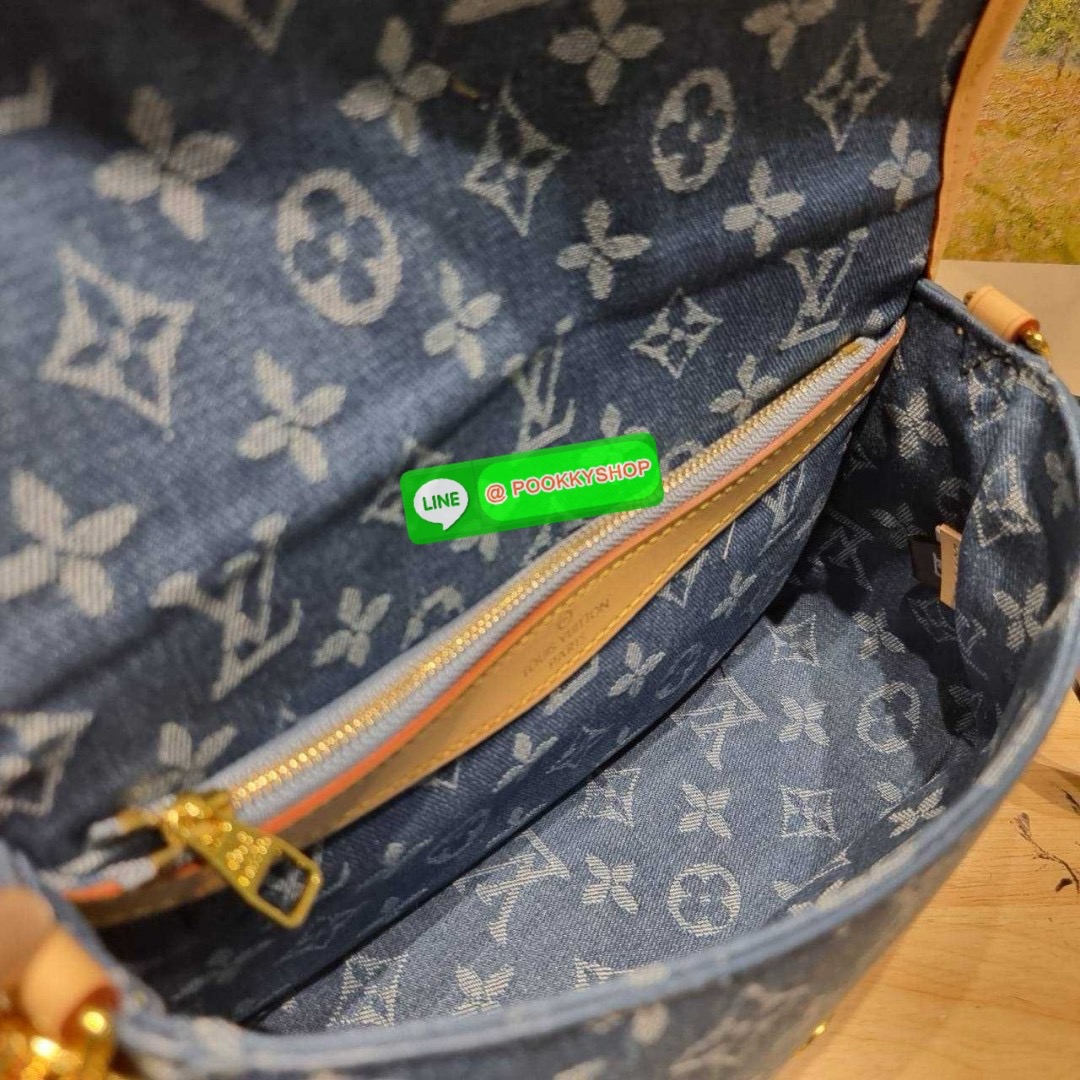 LV diane monogram denim bag 🔆 Details กระเป๋ามัลติฟังก์ชั่นสุดคุ้มจากเคาน์เตอร์ dutyfree ดีไซน์ใหม่ ออกมาได้น่ารักน่าใช้มากๆ สียีนส์สวยมีเสน่ห์