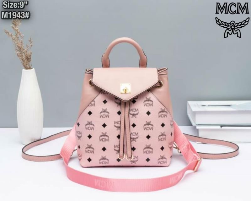 กระเป๋าเป้ MCM งานพรีเมี่ยม ปั้มครบ พร้อมถุงผ้า