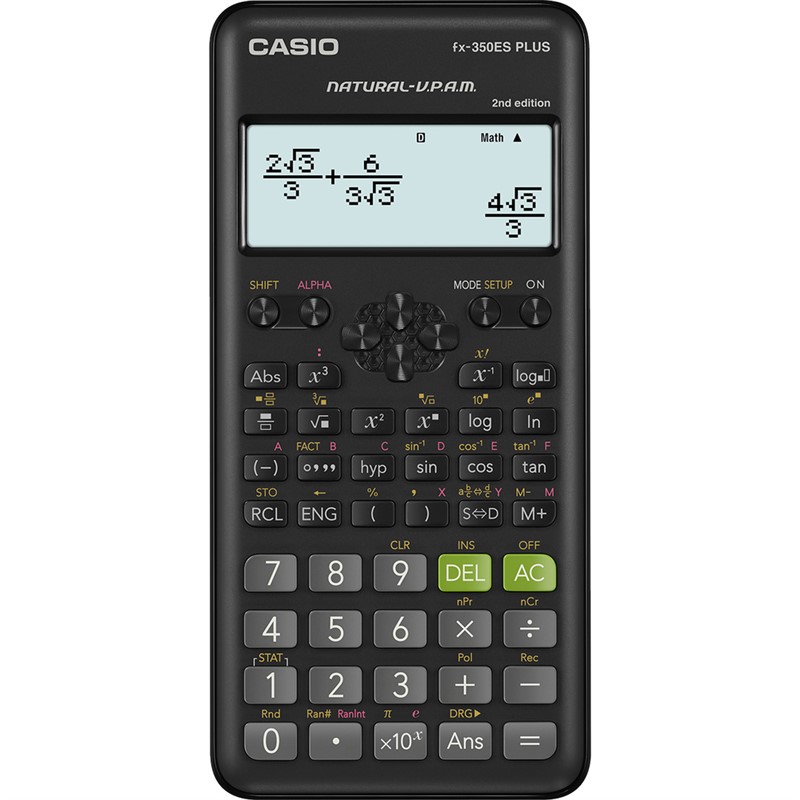 เครื่องคิดเลขวิทยาศาสตร์ Casio # fx-350ES PLUS-2